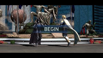 AoC H4T5 LLTJ + Raven vs DF quick one shot 1.9B | Injustice 2 mobile