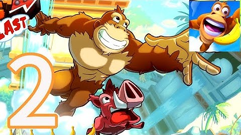 Banana Kong Blast - Gameplay Walkthrough Part 2 (iOS, Android)