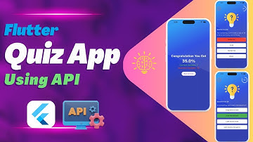 Quiz App Flutter || Flutter Quiz App With API
