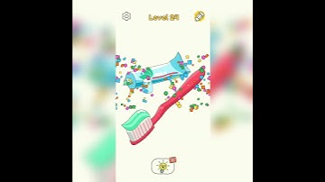 DOP 4 Level 24 - The shapes of toothpaste on the toothbrush! #DOP4 #Shorts #Level24