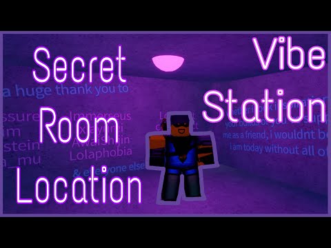 Secret Intro Room Location Vibe Station Roblox Youtube - vibe room roblox secrets