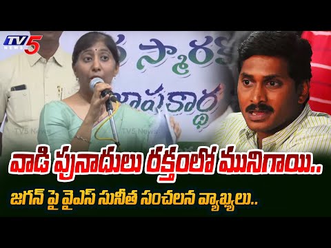 ఈ పాపమే.. | YS Sunitha Reddy STUNNING COMMENTS about CM Jagan's YSRCP Party | YS Viveka Case | TV5 - TV5NEWS