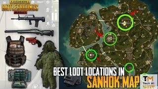 PUBG MOBILE Best Looting Places in SHANHOK MAP screenshot 4