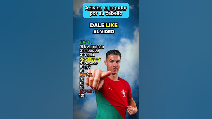 Adivina esto 10 jugadores por su cabello