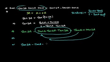 Trigonometry Proving Question Solved - Trigonometry Formula Tan (A+B) Based