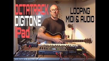 DIGITONE LIVE LOOPING IOS APPS | OCTATRACK GUITAR LOOPING