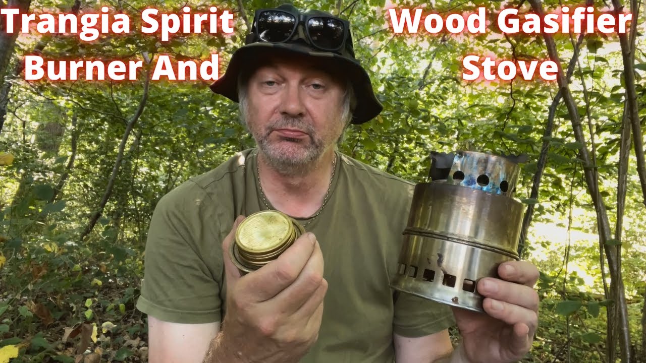 Trangia Spirit Burner And Tomshoo Wood Gasifier Stove