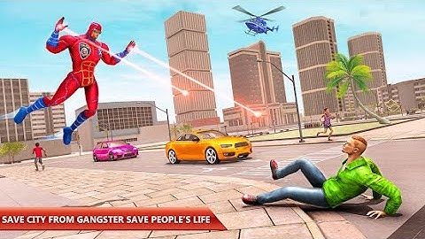 Police Robot Rope Hero Game 3d - Brave Jackals | Combat Studio