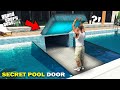 Gta 5  franklin found secret bunker door near franklins swimming pool in gta 5 gta 5 mods