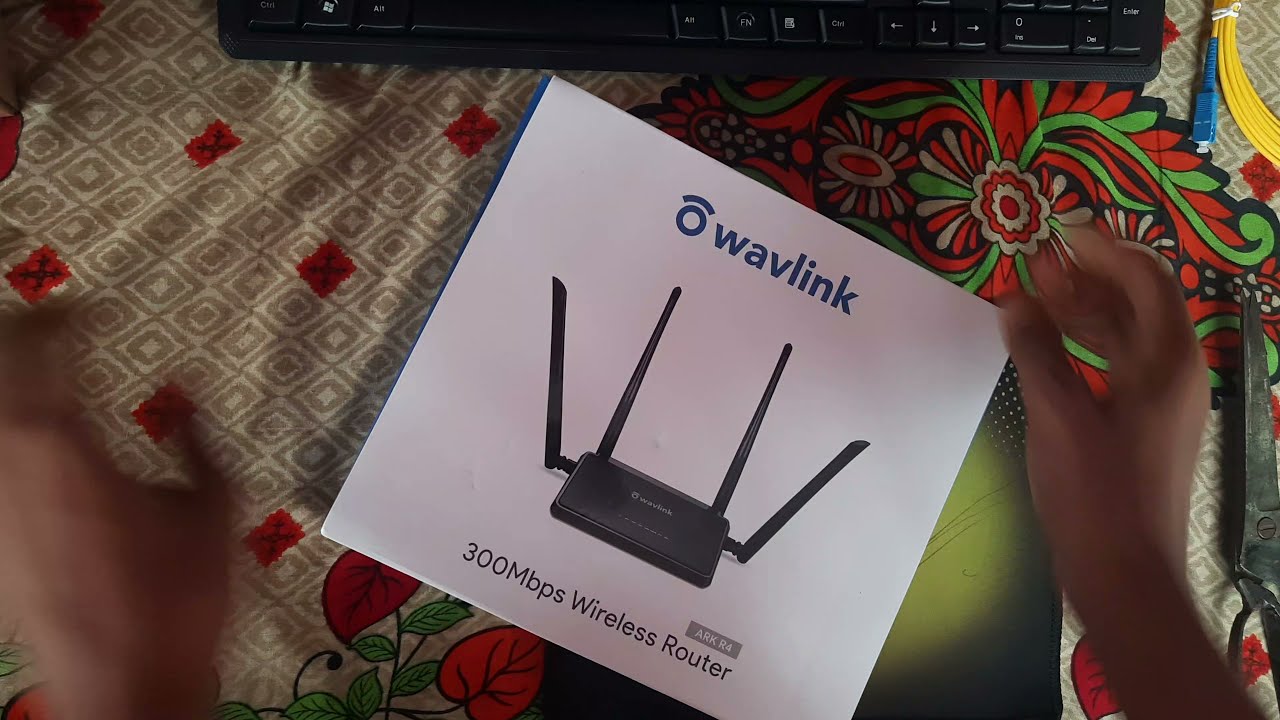 Wavlink ARK R4 Unboxing New Router Under 1500/= Taka Best