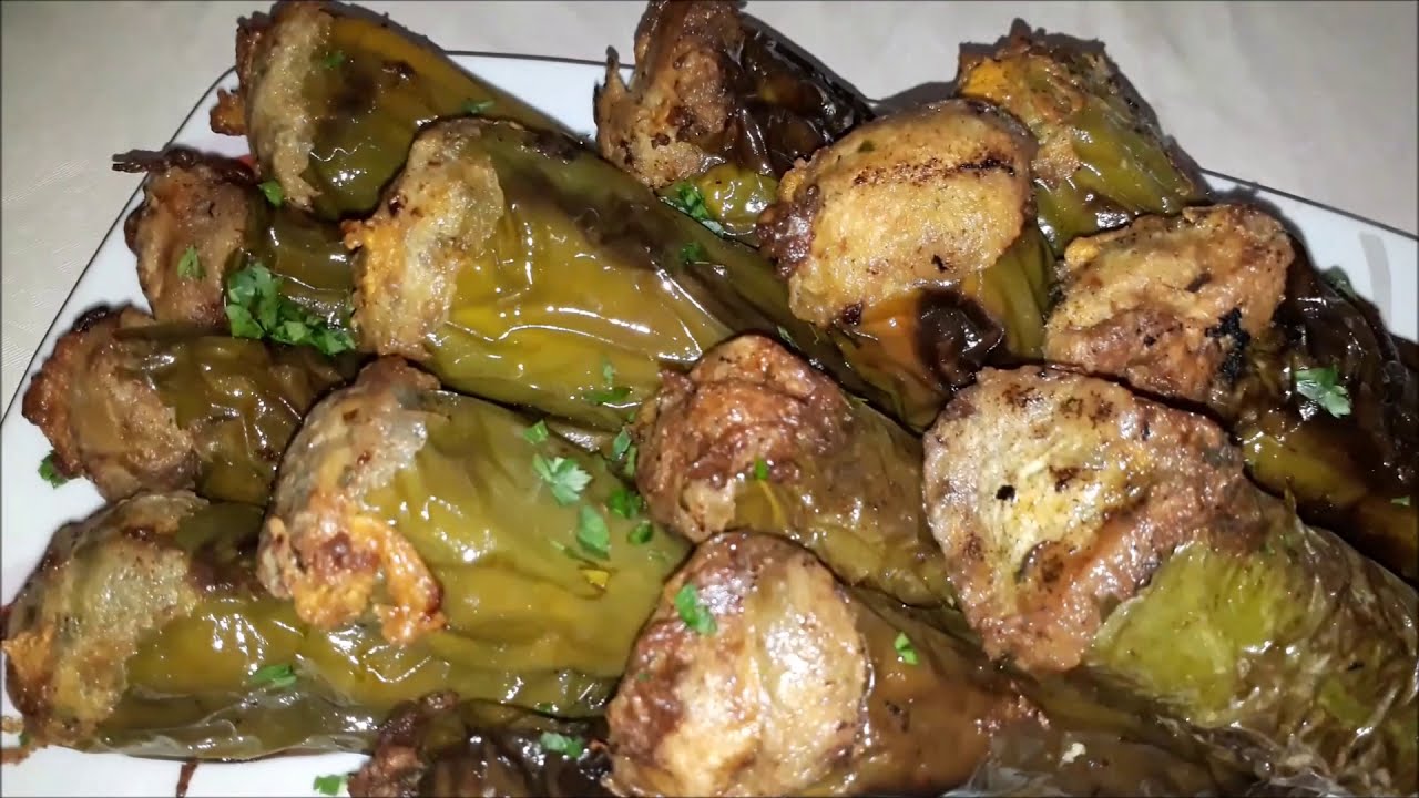 فلفل محشي بطريقة سهلة وسريعة  بنة على بنة