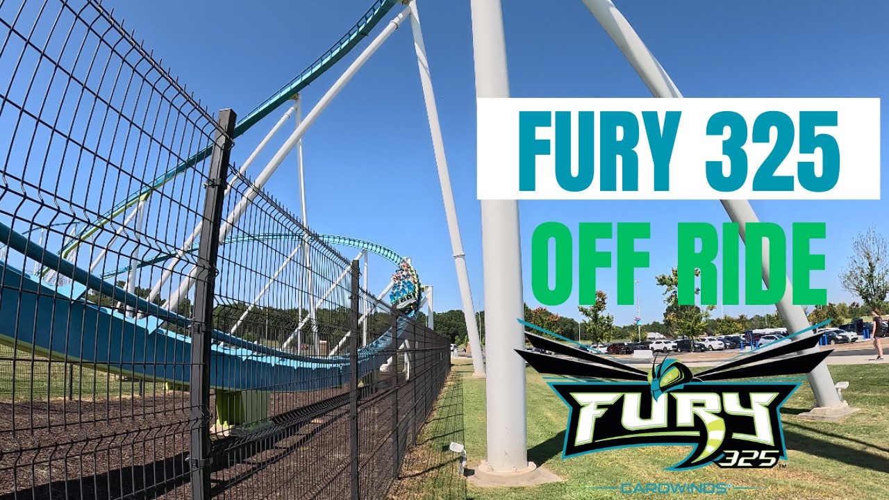Fury 325 Carowinds Off-Ride!