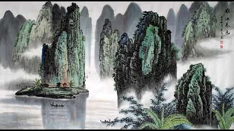 Guangling San (Guqin set to Shan Shui)