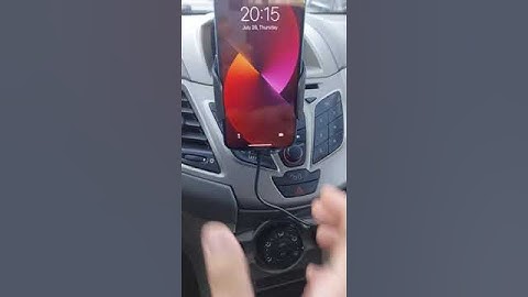 New Baseus Light Electric Phone Holder Wireless Charger test (15W QI)