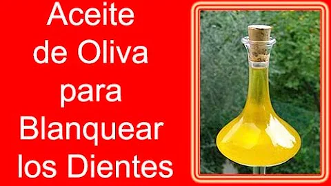 ¿Puede el aceite de oliva blanquear los dientes?