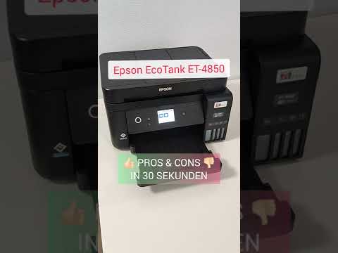 Epson ET 4850 Multifunktionsdrucker-Produkttest in 30 Sekunden #shorts