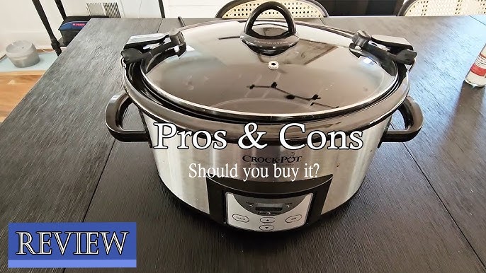 Crockpot 7Qt MyTime Cook and Carry Quick Review and Unboxing 