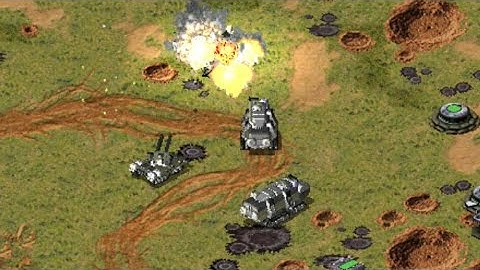 Neutral Unit is Cool in SUPER CRATES MAP online multiplayer Red Alert 2 Gameplay by @Kikematamitos