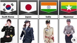Female Police Uniform From Different Countries | Chaudhary Rehaan 02