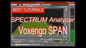 *Spectrum Analyzer - Voxengo SPAN (Intro)
