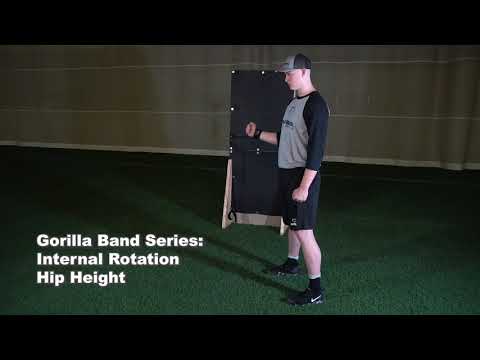 Silverback Sports Gorilla Band Series - Internal Rotation Hip Height