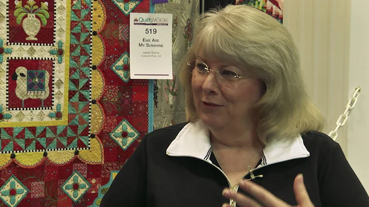 Janet Stone Wins Janome America Best of Show at AQ...