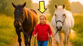 Bi̇r Kiz Her Sabah İki̇ Atla Yürüyüşe Çikiyordu Ta Ki̇ Arkasindaki̇ Nedeni̇ Keşfedene Kadar