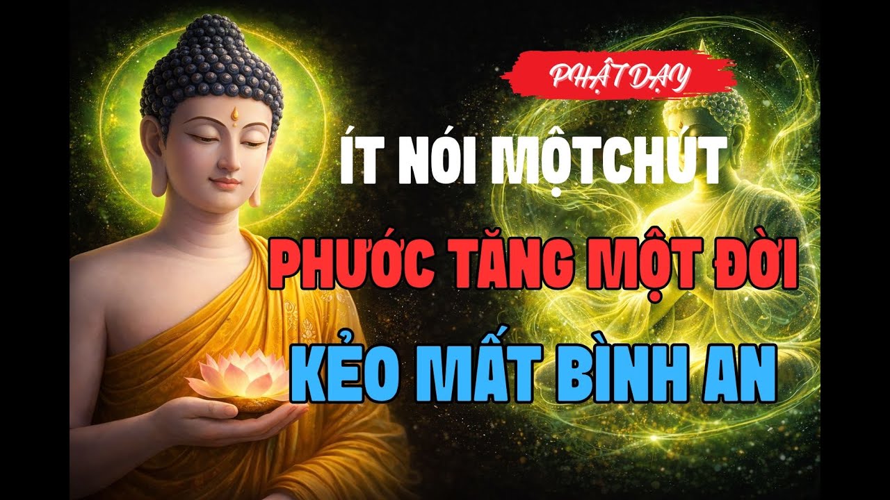 Phật Dạy Ít Nói 1 Chút, Phước Tăng 1 Đời – Đừng Để “Miệng Đời” Lấy Mất Bình An