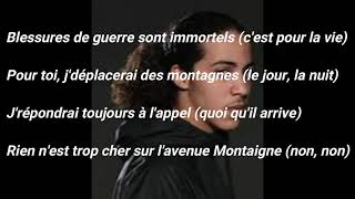 À Cœur Ouvert -  Djadja & Dinaz (Paroles/Lyrics)