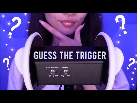 ASMR Guess The Trigger *EXTREMELY TINGLY* (Trigger Assortment)