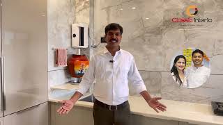 "L Shaped Premium Modular Kitchen Tour" ||Interior Design|| "Maharashtra