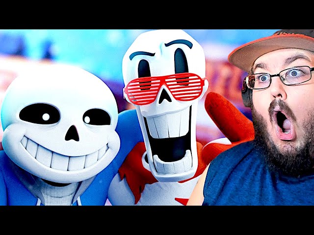 Sans and Papyrus Song (Remastered) - An Undertale Rap by JT Music To The Bone REACTION!!! class=