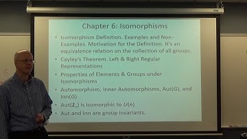 Abstract Algebra, Lec 21B: Use the First Isomorphism Theorem, Review for Group Theory Exam 2