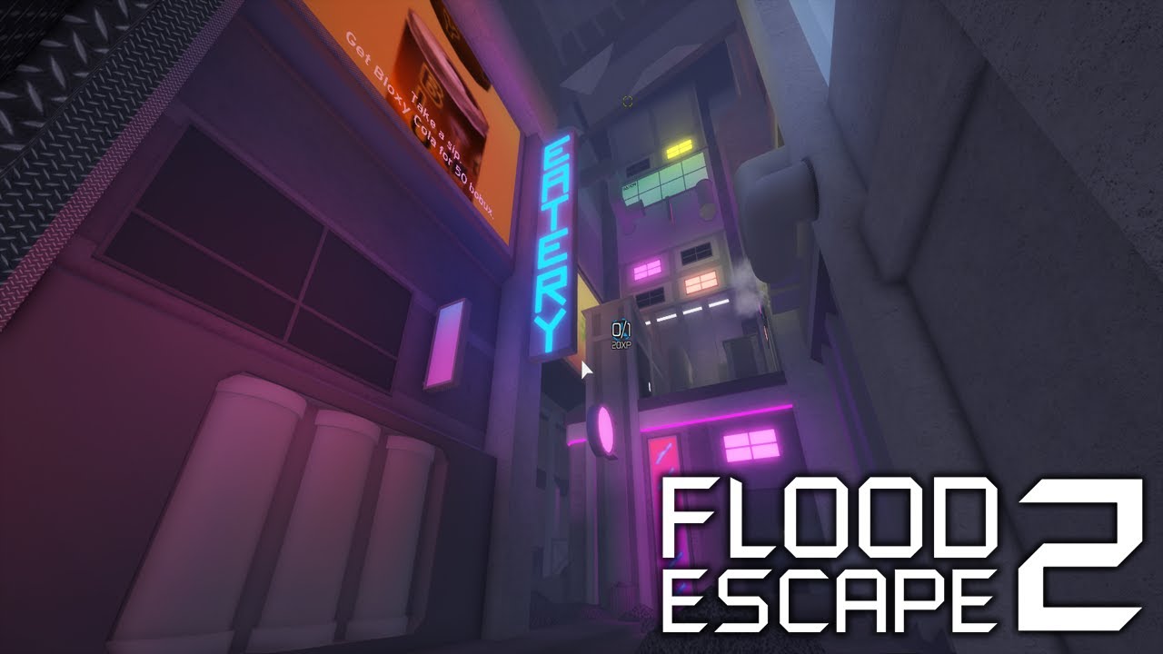 Roblox Flood Escape 2 Test Map Cyberpunk Rush Insane Video Analysis Report - roblox flood escape 2 laboratory ruins