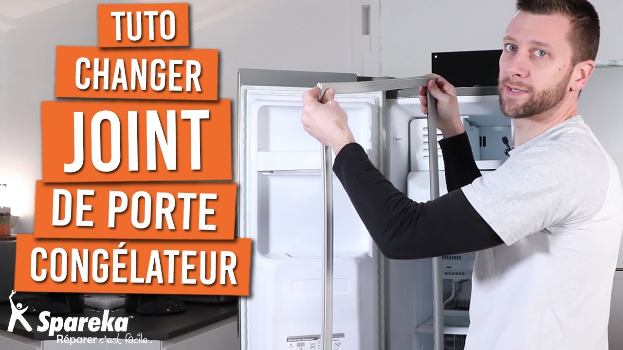 Comment changer le joint de porte de votre congélateur - YouTube