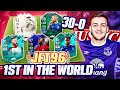 1ST IN THE WORLD FUT CHAMPIONS w/ EVERTON & LIVERPOOL TEAM!!! 30-0 JFT96 Fifa 20 Ultimate Team!