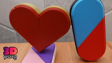 3D Printed Lovely Puzzle Box