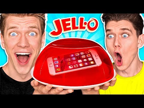 10-funny-pranks-+-prank-wars!!!-**phone-in-jello**-learn-how-to-make-funny-easy-diy-food-&-candy