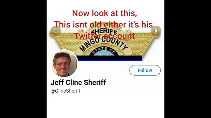 Jeff cline IMPERSONATING an officer