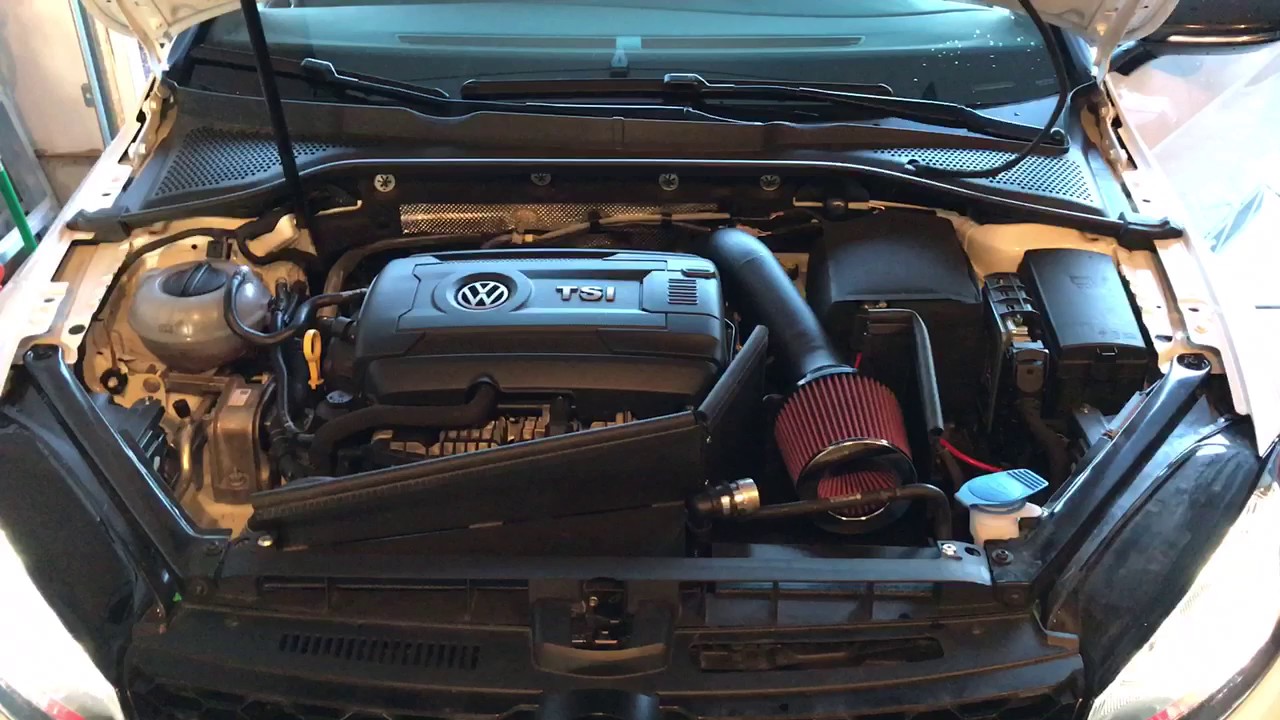 RocEuro MK7 GTI intake sound YouTube