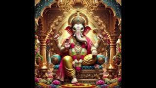 || Om Shri Maha Ganapathy Namaha || 108 Times | Ganesha Mantra for Success & Peace