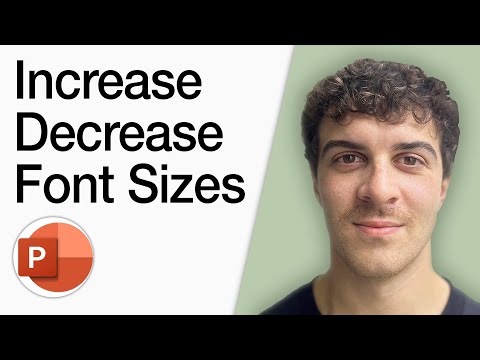 How To Increase (Decrease) Font Sizes In Powerpoint (Keyboard Shortcuts) (Full 2025 Guide)