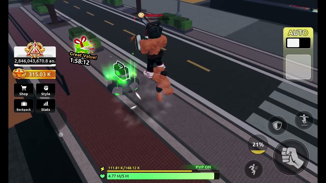 Roblox:Game Train to Fight