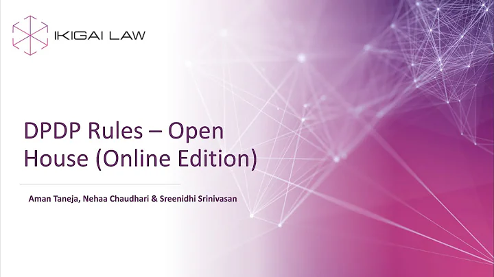 Understanding the DPDP Rules: Expert AMA with Ikigai Law
