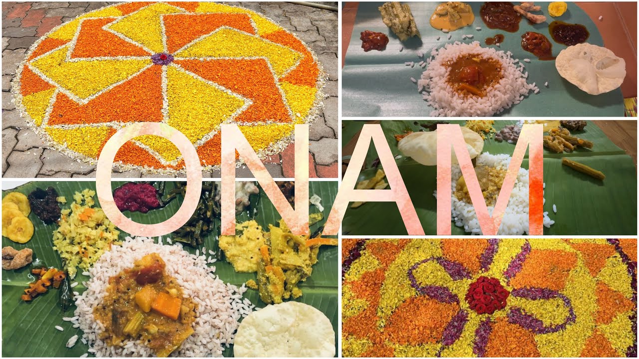 തിരുവോണം 🌼🌸🌺🪷| THIRUVONAM DAY | Sandhya | Pookalam | PRAVEENA PRAKASH |