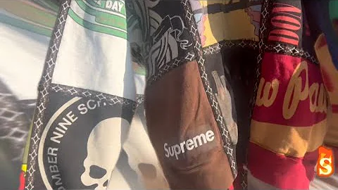 supreme FW25 week 16 number nine /heated reflective  mask 😷 new era football beanie and more 😱 #sup 