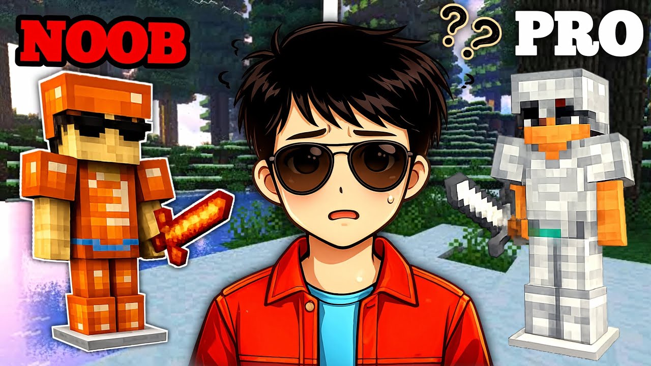 I Upgraded to IRON Armor by Mistake 😱 | Minecraft EP 2 - YouTube