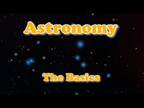 Astronomy Everyone Should Know...