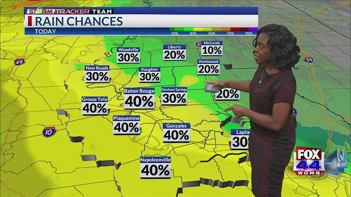 Baton Rouge Friday Morning Weather Forecast 9-8-23