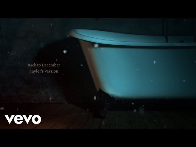 Taylor Swift - Back To December (Taylor's Version) (Lyric Video) class=